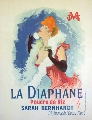 La Diaphane Vintage French Opera Poster